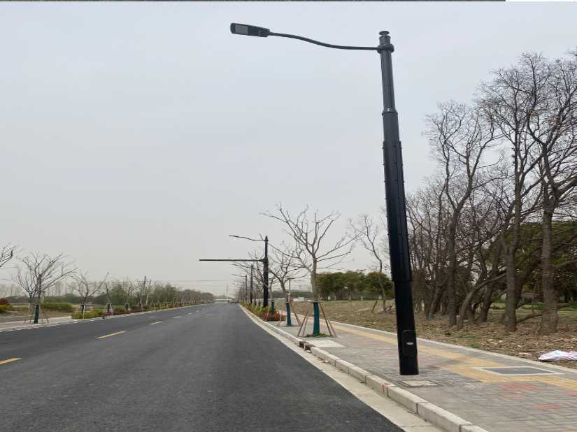 台中市上海综合杆 太阳能路灯工程