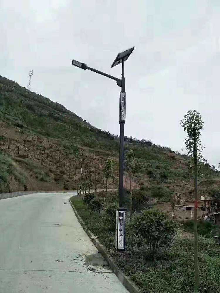 台中市仿古太阳能路灯
